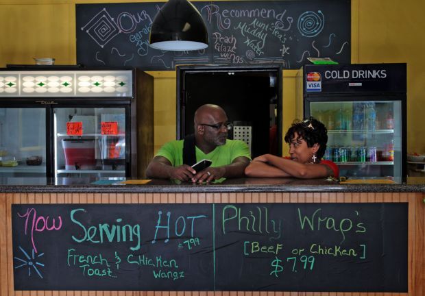 They bought a burger bar. And then Ferguson erupted.